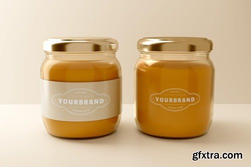 Honey Jar Mockups