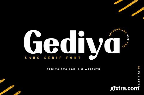 Gediya Font