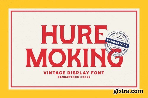 Hure Moking Font