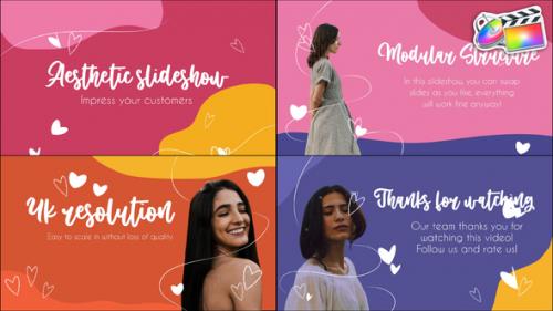 Videohive - Aesthetic Colorful Slideshow | FCPX - 36977842 - 36977842