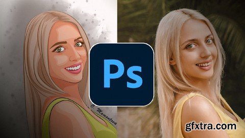 Photoshop drawing: how to draw a portrait for beginners