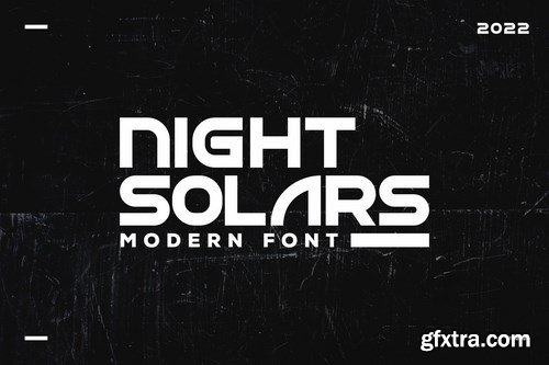 Night Solars Font