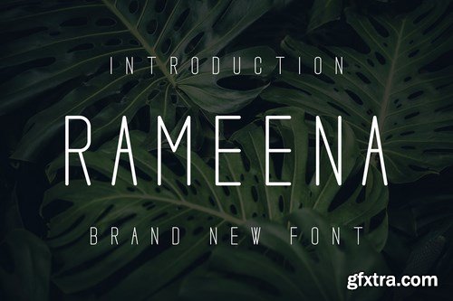 Rameena font