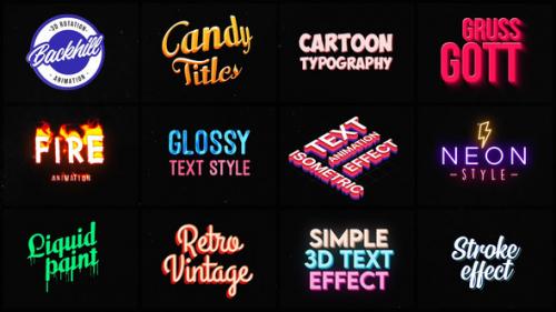 Videohive - Animated Motion Titles - 37085611 - 37085611