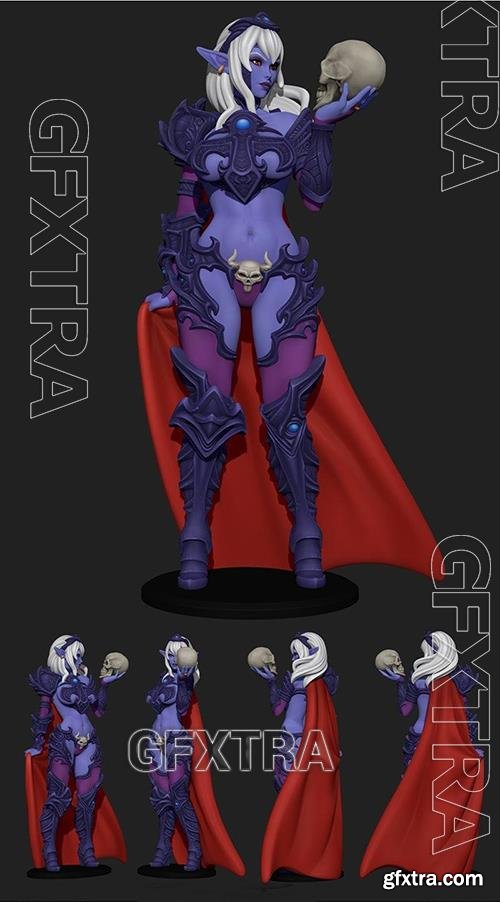 Dark Queen Syx 3D Printable