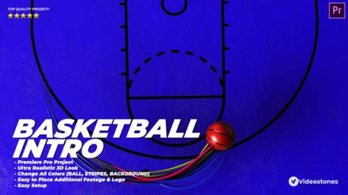 Videohive - Basketball Intro - Basketball Opener Premiere Pro - 37104948 - 37104948