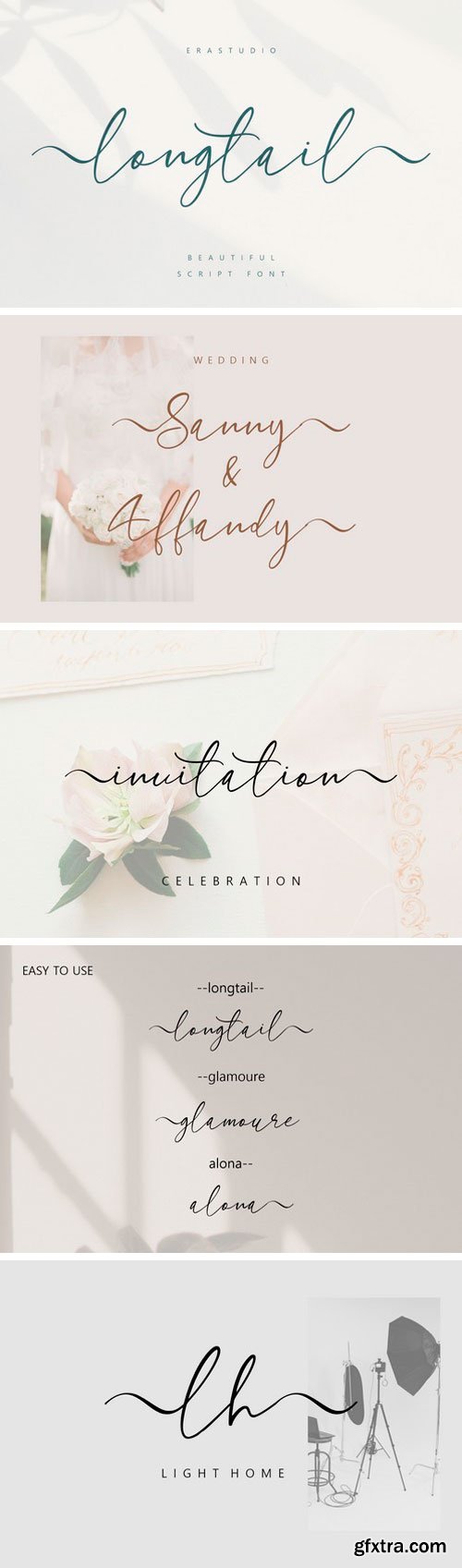 longtail Calligraphy Font