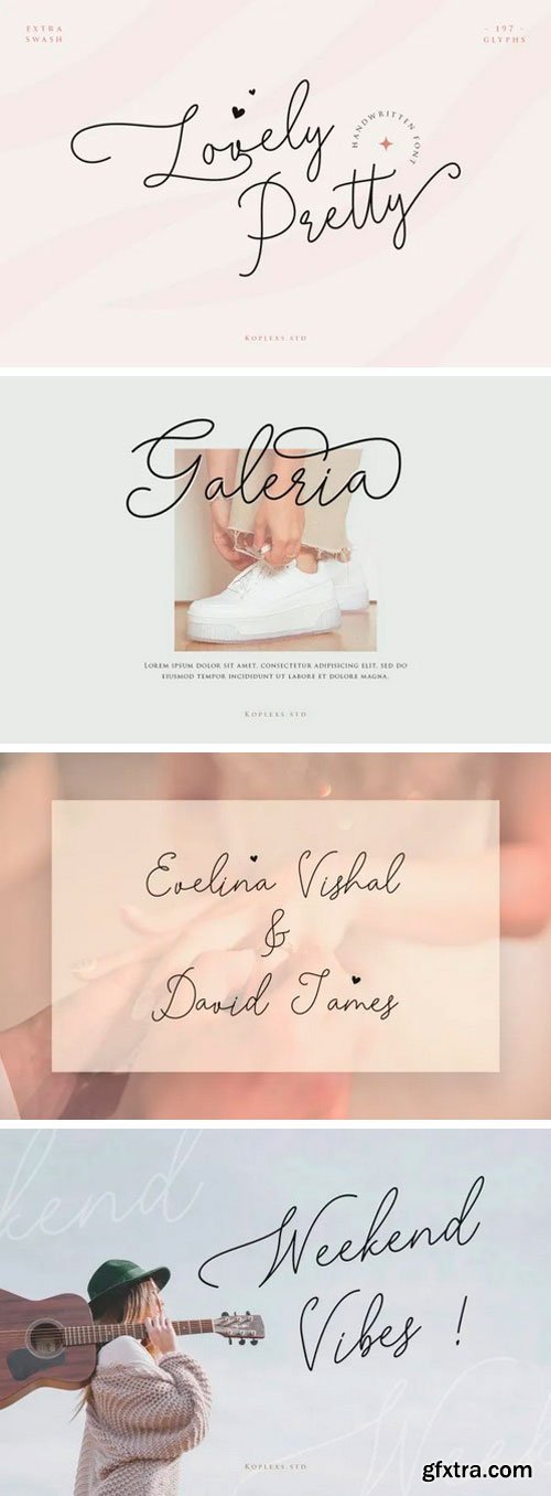 Lovely Pretty Handwritten Font