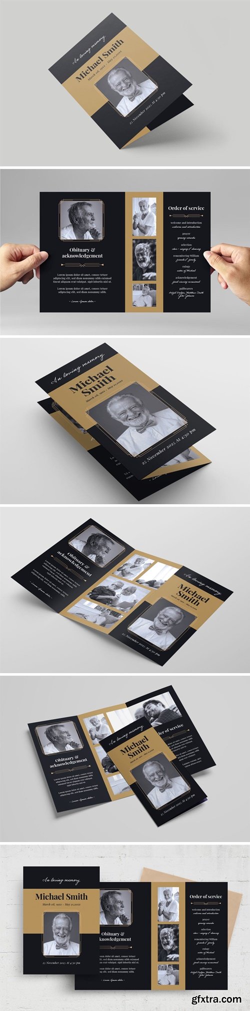 Funeral Brochure Template