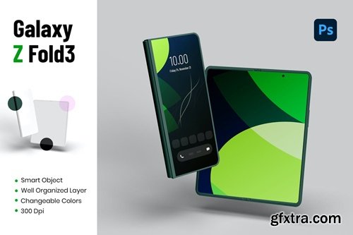 Galaxy Z Fold3 Mockup