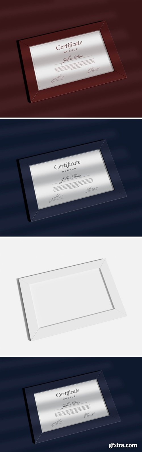 Certificate Mockup