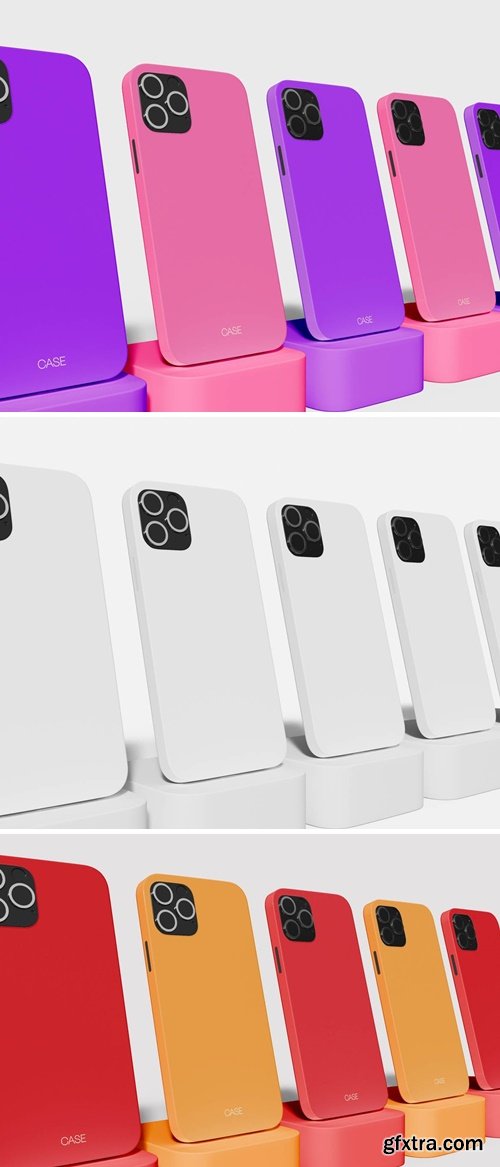 Smartphone Cases Mockup