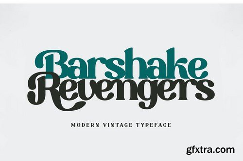 Barshake Font