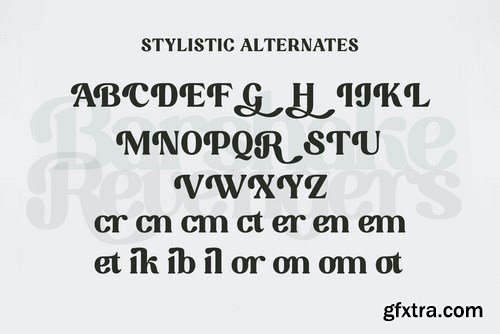 Barshake Font