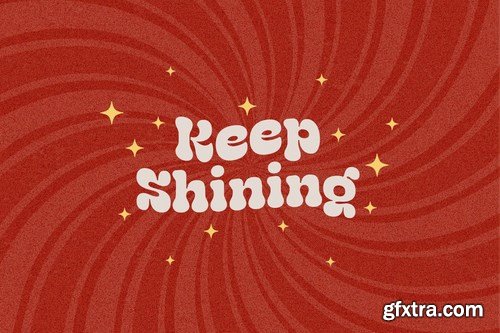 Geska Rolling - Groovy Retro Font