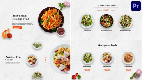 Videohive - Food Menu Promo Mogrt - 37116822 - 37116822