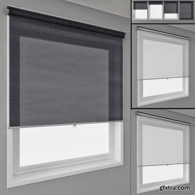 Roller blinds IKEA and window » GFxtra