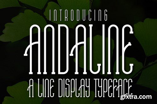 Andaline A Display Typeface