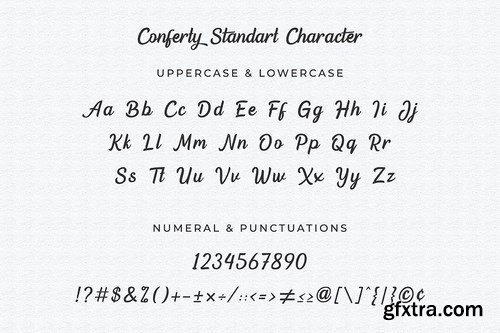 Conferty Font