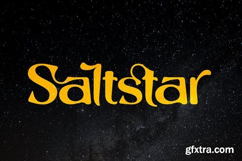 Saltstar - Elegant San Serif Font