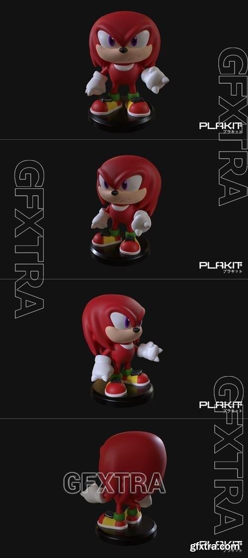 PlaKit Sonic Knuckles 3D Printable