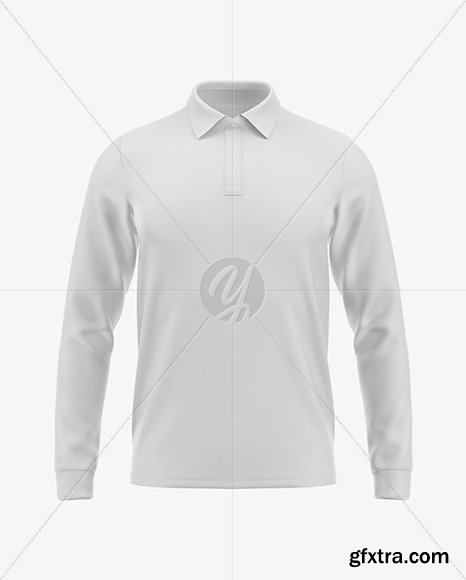 Polo Shirt Mockup - Front View 93759