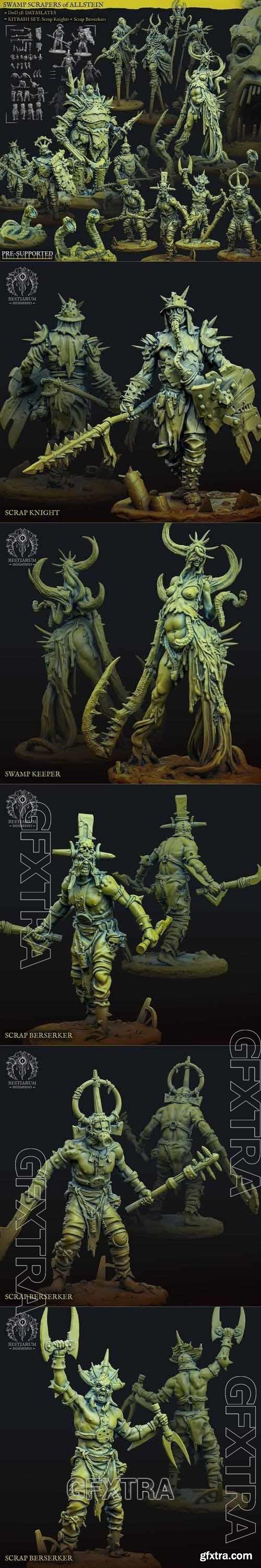 Bestiarum Miniatures May 2021 3D Printable