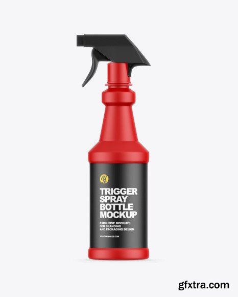 Trigger Spray Bottle Mockup 95087