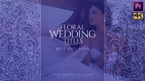 Videohive - Wedding Titles | Floral Pack - 37101376 - 37101376