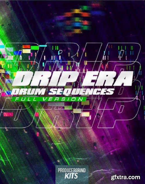 ProducerGrind DRIP ERA Drum Sequences Kit WAV MiDi