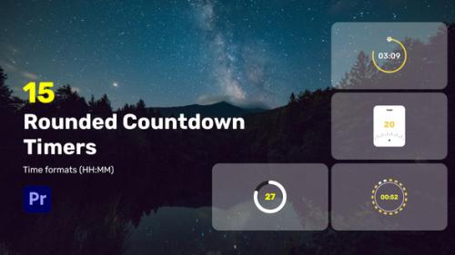 Videohive - Rounded Countdown Timers for Premiere Pro - 37131851 - 37131851