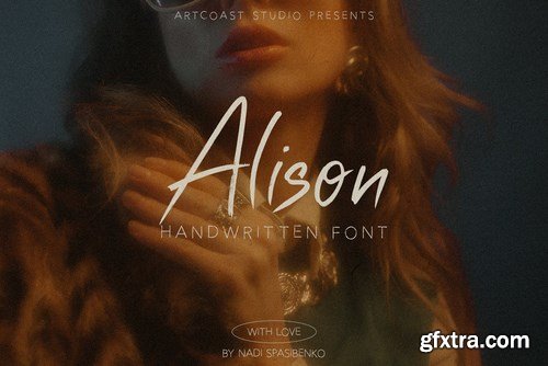 Alison Handwritten Font Duo