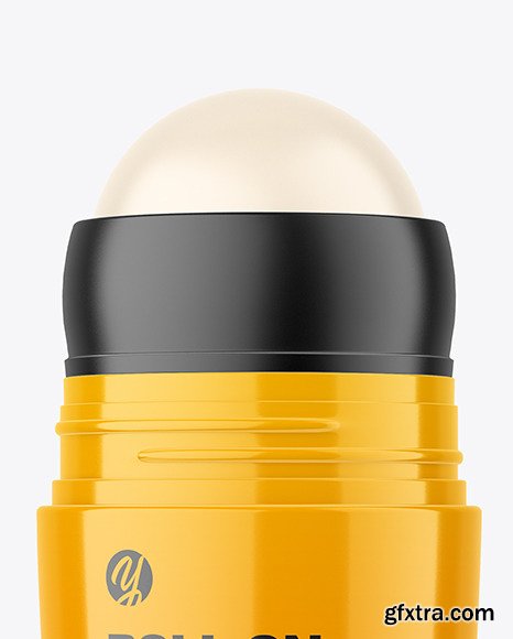 Glossy Roll-On Deodorant Mockup 95099