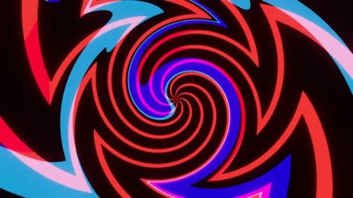 Videohive - Blinking and Rotation of Bright Neon Shapes 02 - 37117195 - 37117195