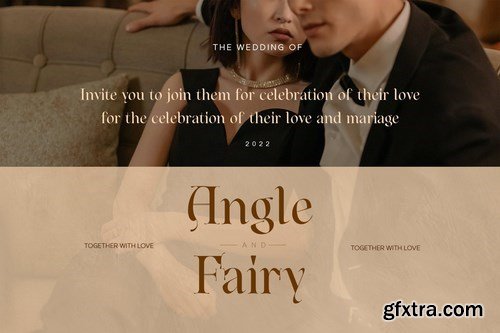 Angle & Fairy - Classic Vintage Fantasy Serif