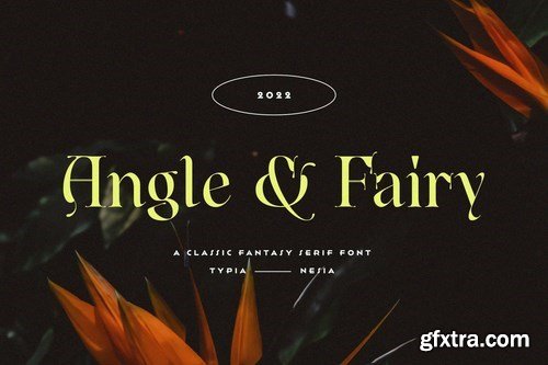 Angle & Fairy - Classic Vintage Fantasy Serif