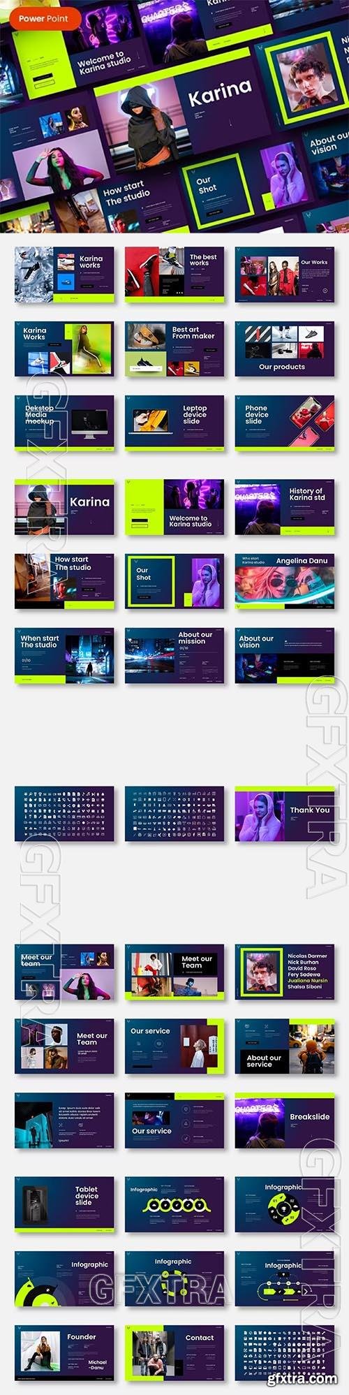 Karina - Business PowerPoint Template HBGBVS3