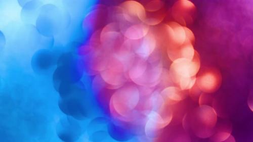 Videohive - Abstract Bubbles Vibrant Defocused Particles Background - 37122825 - 37122825