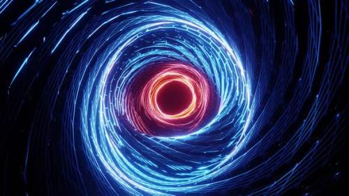 Videohive - Vj Loop Tunnel Background Of The Sci Fi Travel Through The Galaxy HD - 37129062 - 37129062