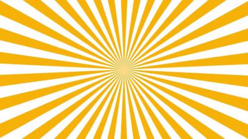 Videohive - Pop Art Shine Lines Yellow Background - 37129088 - 37129088