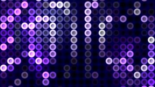 Videohive - Computer game animation with neon retro dots - 37130002 - 37130002