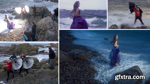 Karl Taylor Photography - Seascape fashion photography