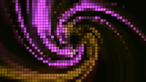 Videohive - Pixel image of cosmic colorful spiral - 37130016 - 37130016
