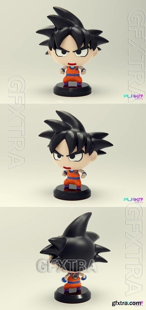 PlaKit DBZ Goku 3D Printable