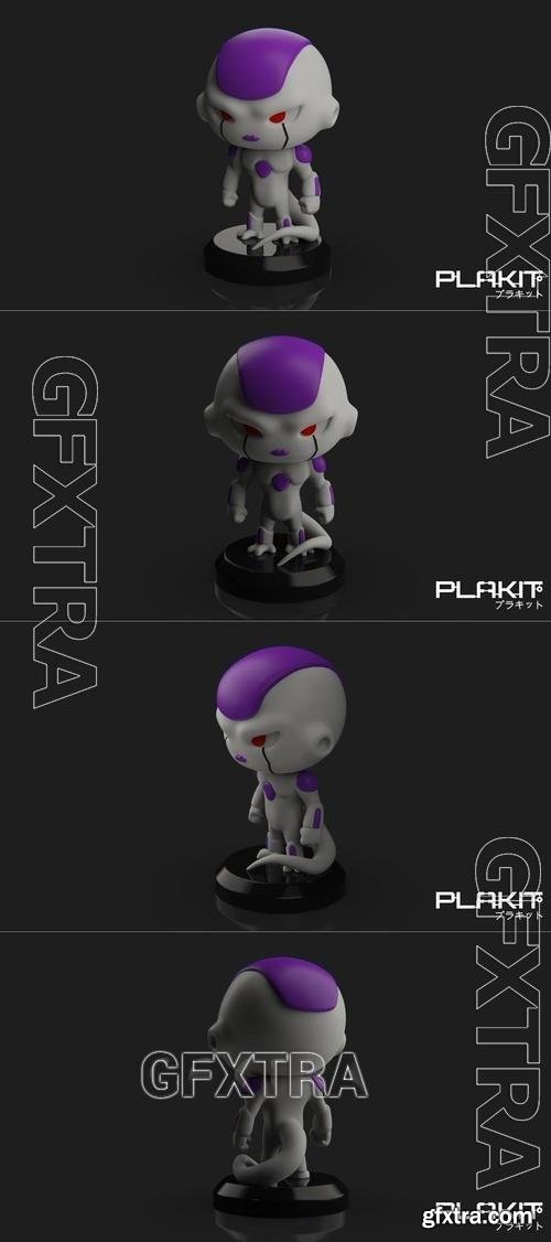 PlaKit DBZ Frieza 3D Printable