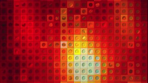 Videohive - Colorful mosaic background of squares and dots - 37130009 - 37130009