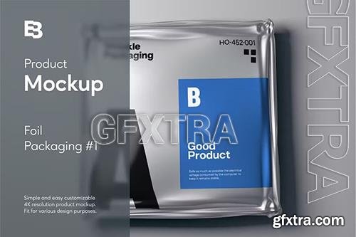 Foil Packaging #1 Product Mockup 6WVM8MA