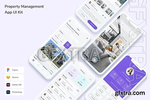 Property Management App UI Kit 9G64QXX