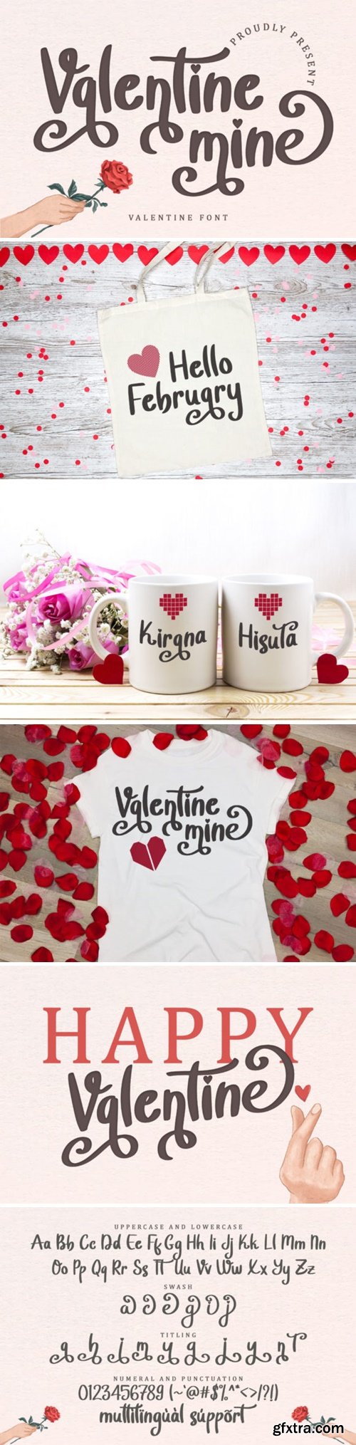 Valentine Mine Font