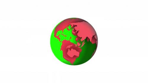 Videohive - 3d Animation of planet Earth. Vd 1726 - 37103772 - 37103772